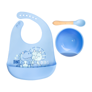 Fashionation 3PC Silicone Feeding Set - Dino