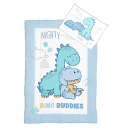 Fashionation 2PC Campcot Comforter Set - Dino
