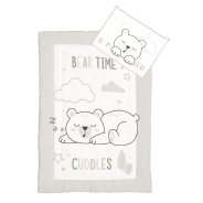 Fashionation 2PC Camp Cot Comforter Set - Bear 