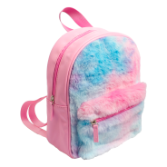 Fashionation PU Backpack Faux Fur