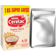 Nestle Cerelac Regular Wheat Stage 1 Baby Cereal - 1kg