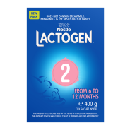 NESTLÉ LACTOGEN Stage 2 Follow up Baby formula 400g from 6 to 12 months
