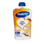 PURITY 8M POUCH - APPLE & JUICY MANGO WITH OATS - 110ML