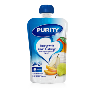 PURITY 8M POUCH - YOGILICIOUS PEAR AND MANGO - 110ML