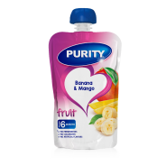 PURITY 6M POUCH BANANA AND MANGO 110ML