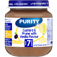 Purity 2nd Foods Jar (7M) - Dessert Custard and Prune - 125ml