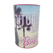 Barbie Coin Bank Tin