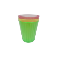 Reusable Cups 3 pack Assorted Colours