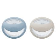 NUK Soft Silicone Breastfeeding Soother (0-9 Months) - Blue