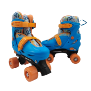 2 in 1 - 4 Wheel Roller Skate and In-Line Skate Adjustable