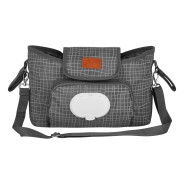 Wavy Series Stroller Caddy Grey