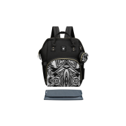 Totes Babe Alma Zepher Diaper Backpack - Black