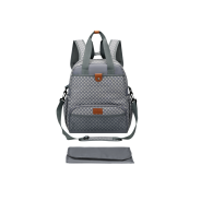 Totes Babe Popcorn Diaper Backpack - Grey