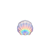 Quest Shell Coin Purse Silver
