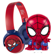Marvel Spider Man Bluetooth Headphone With Mood Light Gift Set 