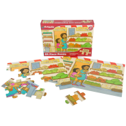 A4 WOODEN PUZZLE 24 PIECE - HEALTH AND FAMILY