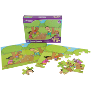 A4 WOODEN PUZZLE 36 PIECE - OUR WORLD - 10 DESIGNS