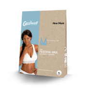 Lace Feeding Bra XL White