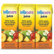 Infacare Juice - Apple, Pine & Mango (200ml)