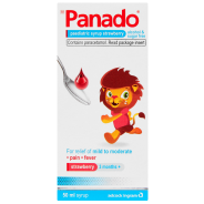 Pain & Fever Relief Syrup Paediatric Strawberry 50