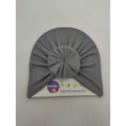 BABY TURBAN GREY
