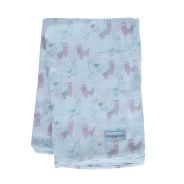 Bamboo Muslin Receiver - Pink Llama