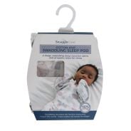 Cotton Knit Swaddling Sleep Pod - Hedgehog and Bunny
