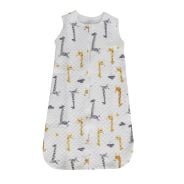 Quilted Cotton Sleep Sac - Giraffe 0-6m