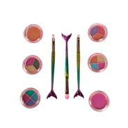 Miniglam Eyeshadow and Blush and Brush Set