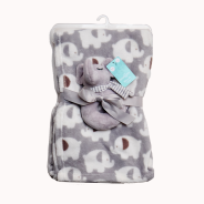 Lunakins Blanket & Rattle Ellie - 2 Piece Set