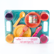 Reggies Home 27 Piece Cup And Plate Set 