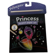 Princess Scratch Book 
