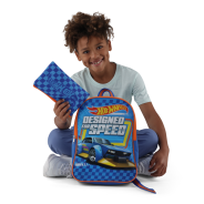 Hot Wheels Backpack with Pencilbag
