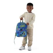 Stitch Skateboard Value Backpack with Pencil bag