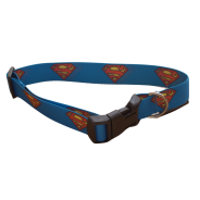 Superman Webbing Dog Collar