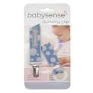 Baby Sense Dummy Clip - Blue