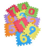 Ten Piece Foam Number Set