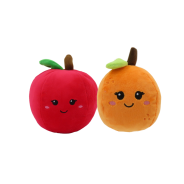 Smoochy Pet Pals Apple and Orange Soft Pet Toy