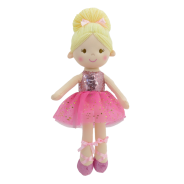35cm Blonde Hair Ballerina Soft Doll