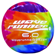 Wave Runner Tie Dye Water Skipping Beach Ball Assorted 