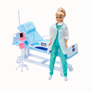 Caylee Medical Play Set With Blonde Hair