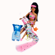 Caylee Beach Doll Playset with Brown Hair
