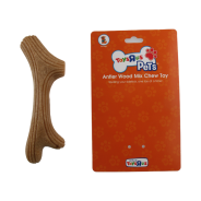 Toys R Us Pets Dog Wood Mix Chew Antler Toy