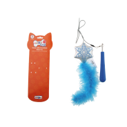 Toys R Us Pets Cat Teaser with Snowflake Shiny Toy