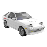 CADA Mazda RX7-FC White 66 Piece