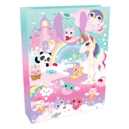 XL Gift Bag - Unicorn Friends Party