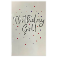 Greetings Card - Birthday Girl Card