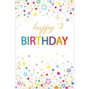 Happy Birthday Starfall Card