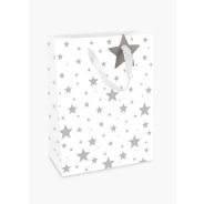 Elegant Stars Medium Gift Bag