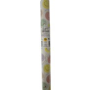 Pastel Faces Wrapping Paper 2m